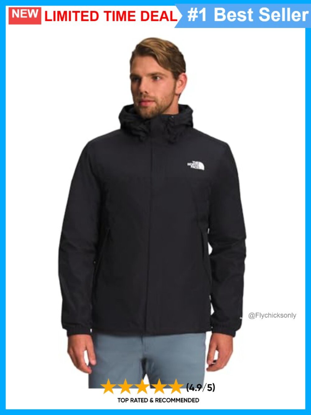 Men's Waterproof Fleece-Lined Triclimate Jacket